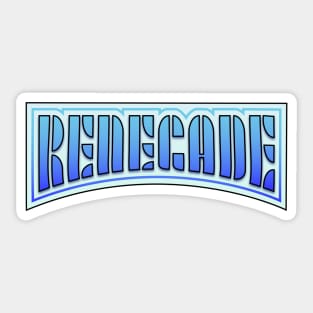 Renegade Sticker